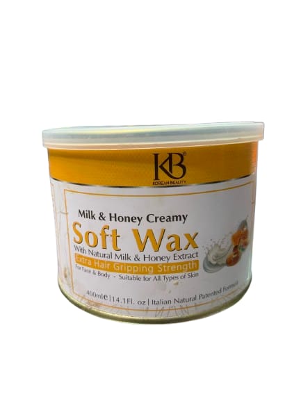 Professional Soft Wax Hair Removal Wax – Natural Extract Formula for Smooth & Silky Skin