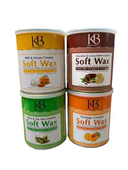 Korean Beauty Milk & Honey Creamy Soft Wax – Extra Hair Gripping Strength for Face & Body