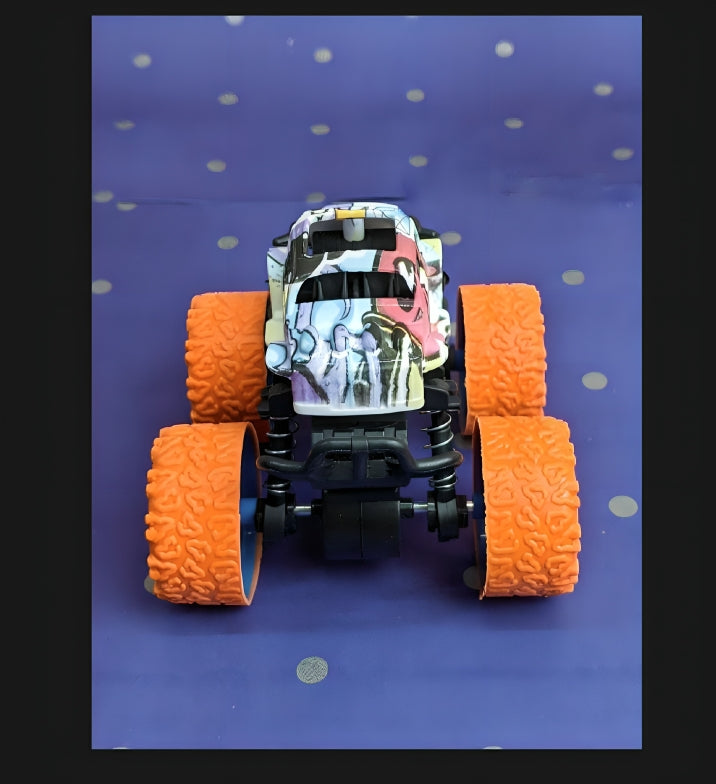 Colorful Monster Truck Toy Set for Kids